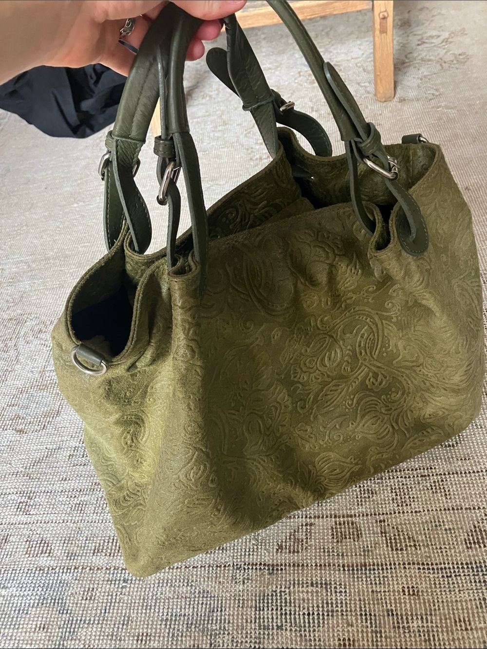Green Hobo Bag